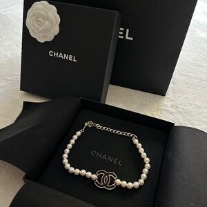 Authentic Chanel Pearl Choker